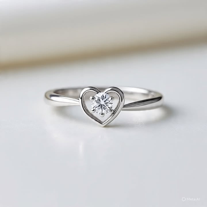 Anello Cuore Prototipo diWa Jewels Oro 18 kt Diamanti Personalizzato