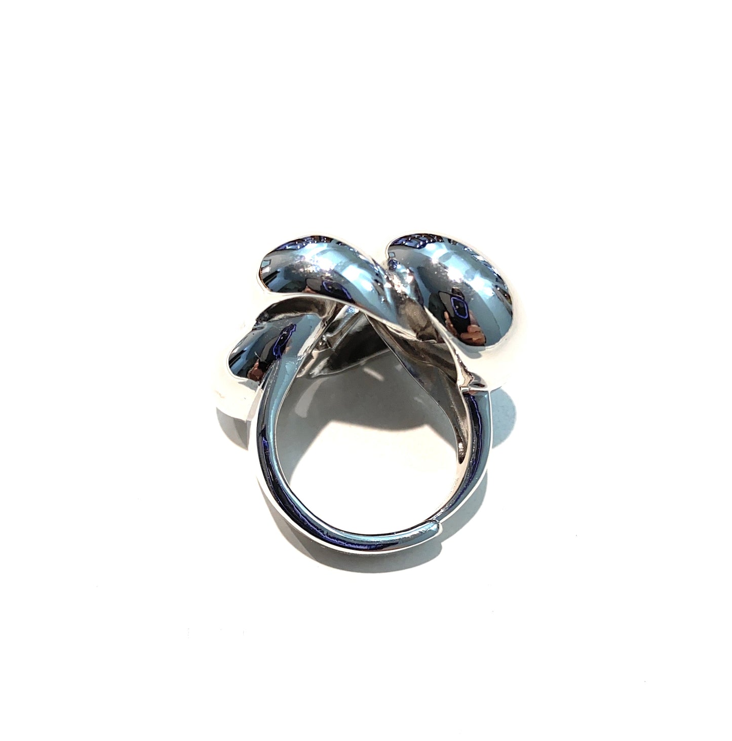 Anello Nodo in Argento Massiccio 925 – Design Unisex, Regolabile e Simbolico