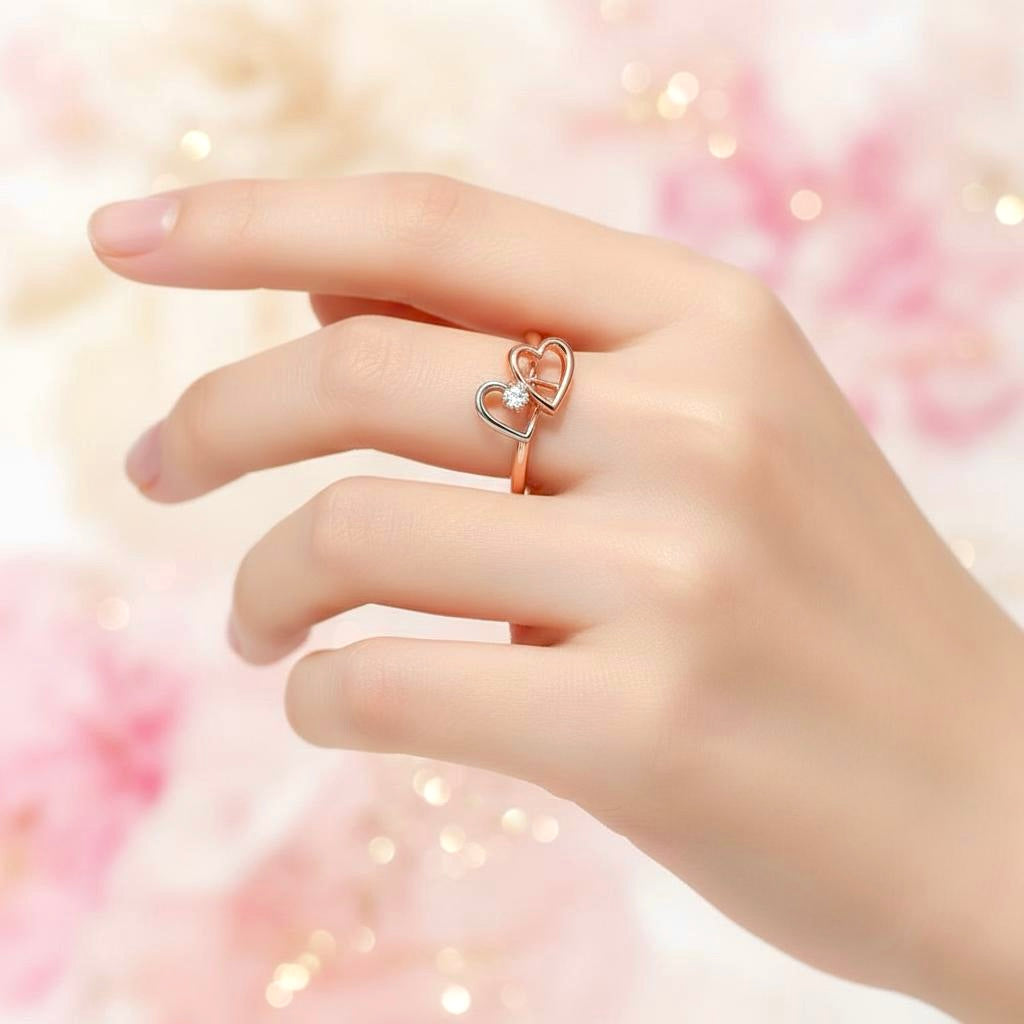 Anello Cuore Prototipo diWa Jewels Oro 18 kt Diamanti Personalizzato