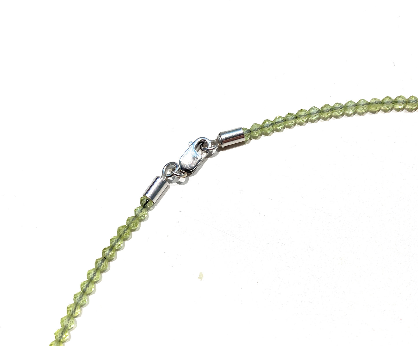 Collierino choker cristalli perla e smeraldi naturali