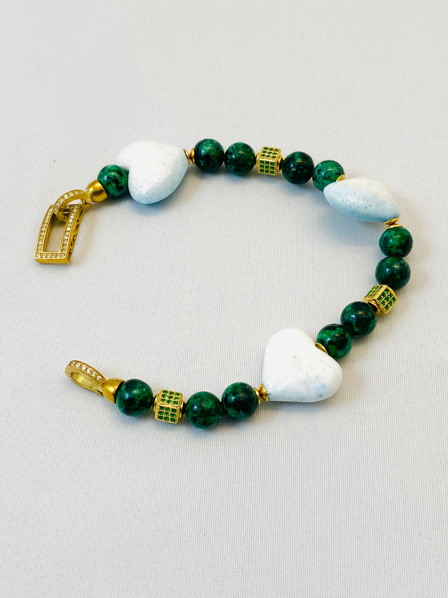 Bracciale pietre dure argento sterling 925