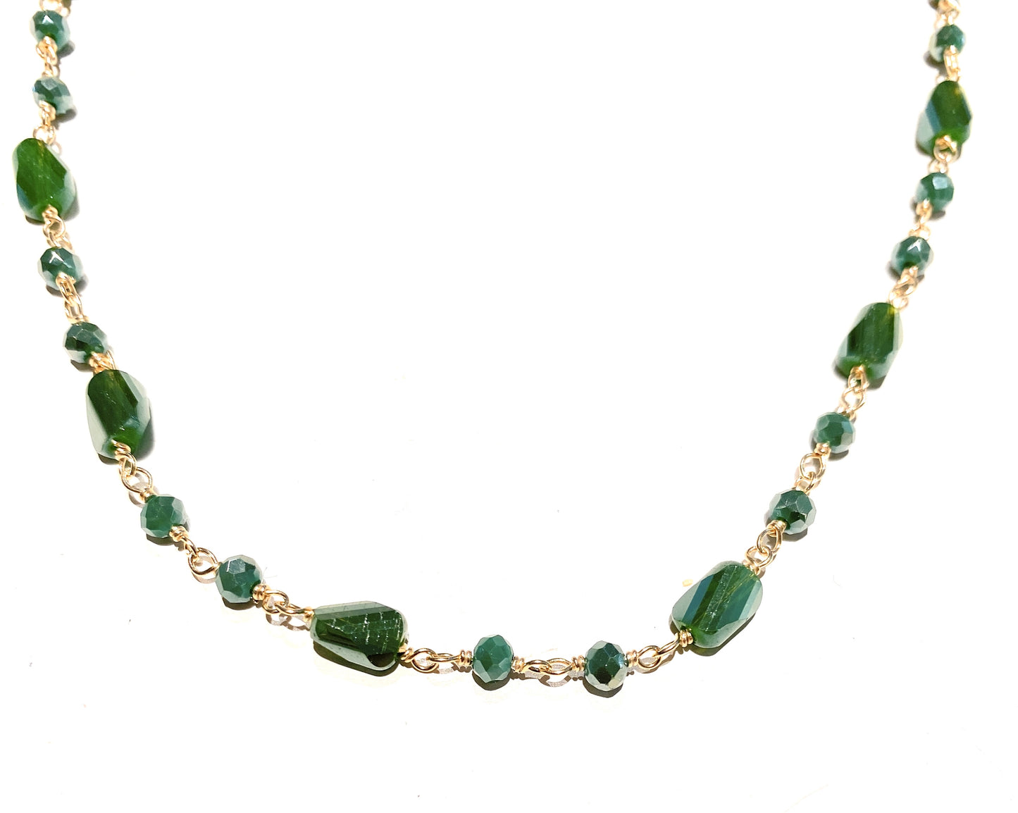 Collarino diWa Jewels choker ematite sfaccettata Pietre dure Colorate Argento sterling 925