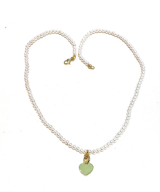 Collarino diWa Jewels tipo Choker Perle mm 3/4 Pendente Personalizzabile