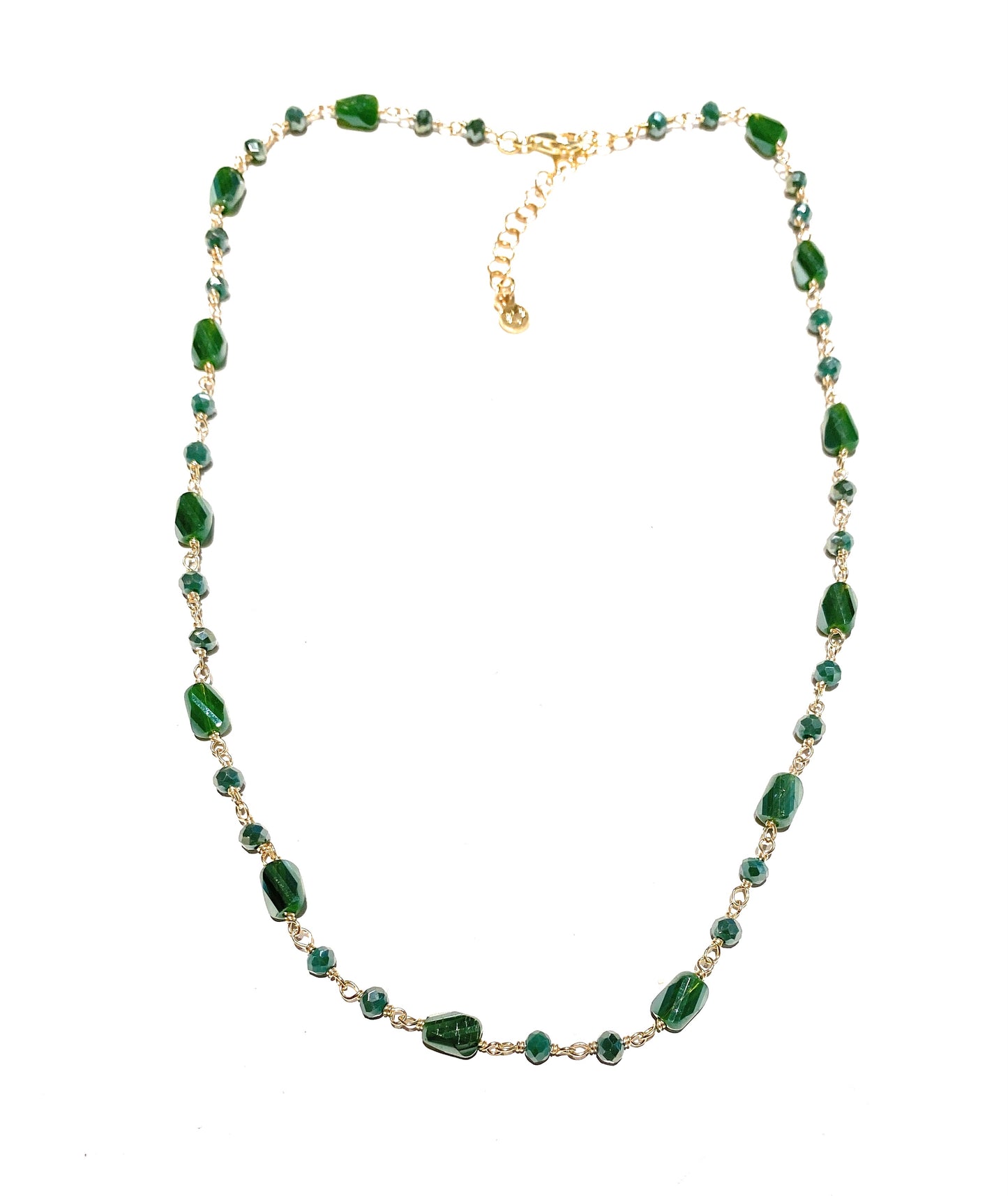 Collarino diWa Jewels choker ematite sfaccettata Pietre dure Colorate Argento sterling 925