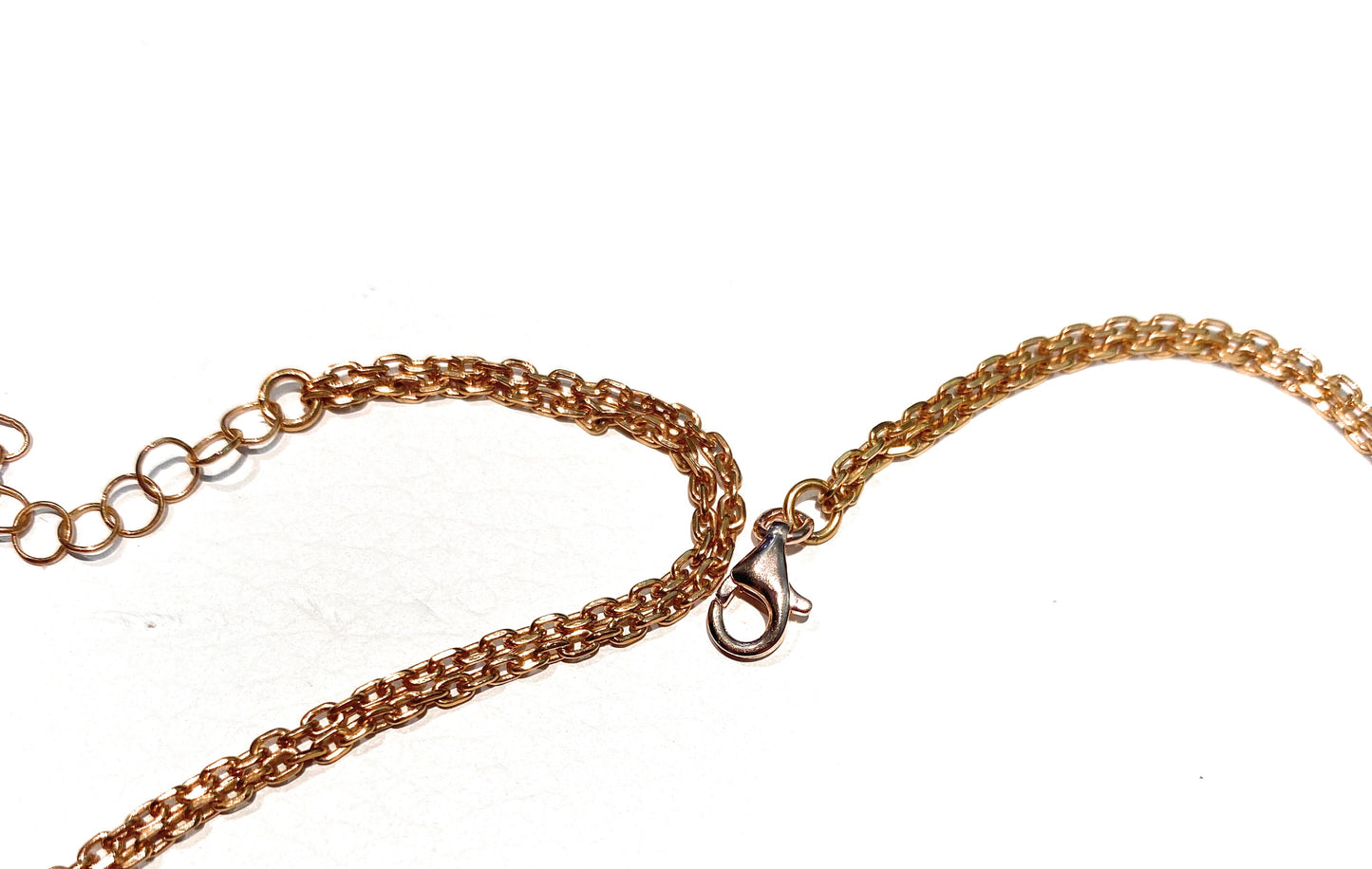 Collana diWa Jewels choker conchiglie naturali degradé collanina rolò argento sterling rosé regolabile