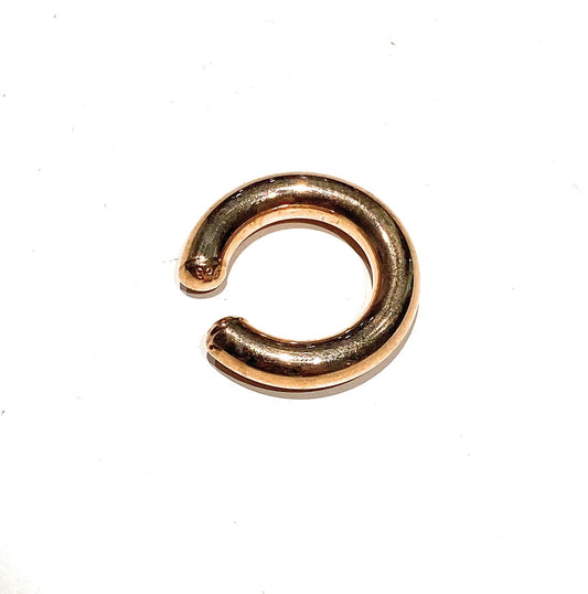 Ear cuff argento sterling galvanica rosé