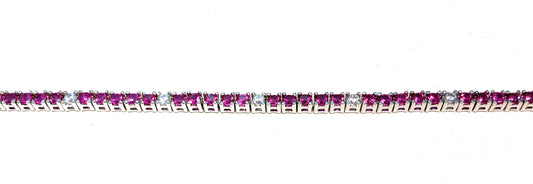 Bracciale tennis argento sterling