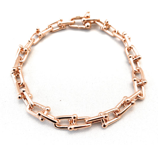 Bracciale diWa Jewels maglia staffa argento sterling 925 chiusura speciale made in Italy